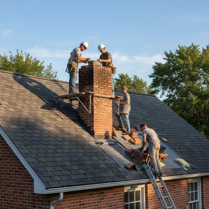 Cracked Chimney Repair